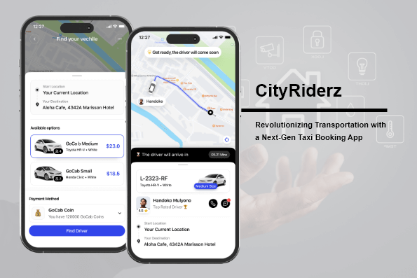 CityRiderz - Revolutionizing Transportation with a Next-Gen Taxi Booking App