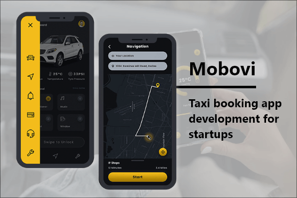 Mobovi, Taxi booking app development for startups