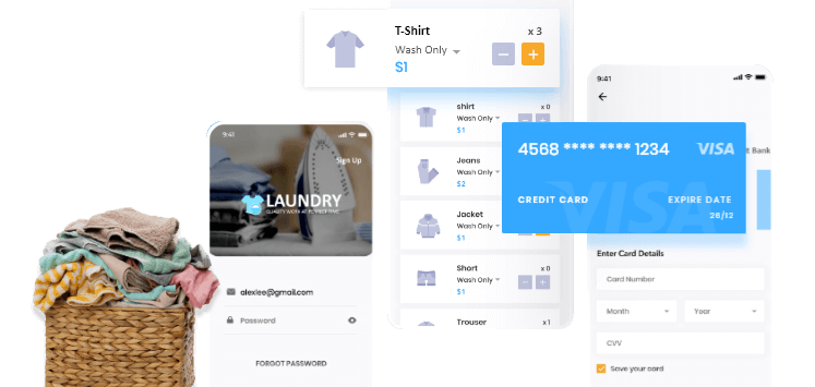On-demand Laundry App Development