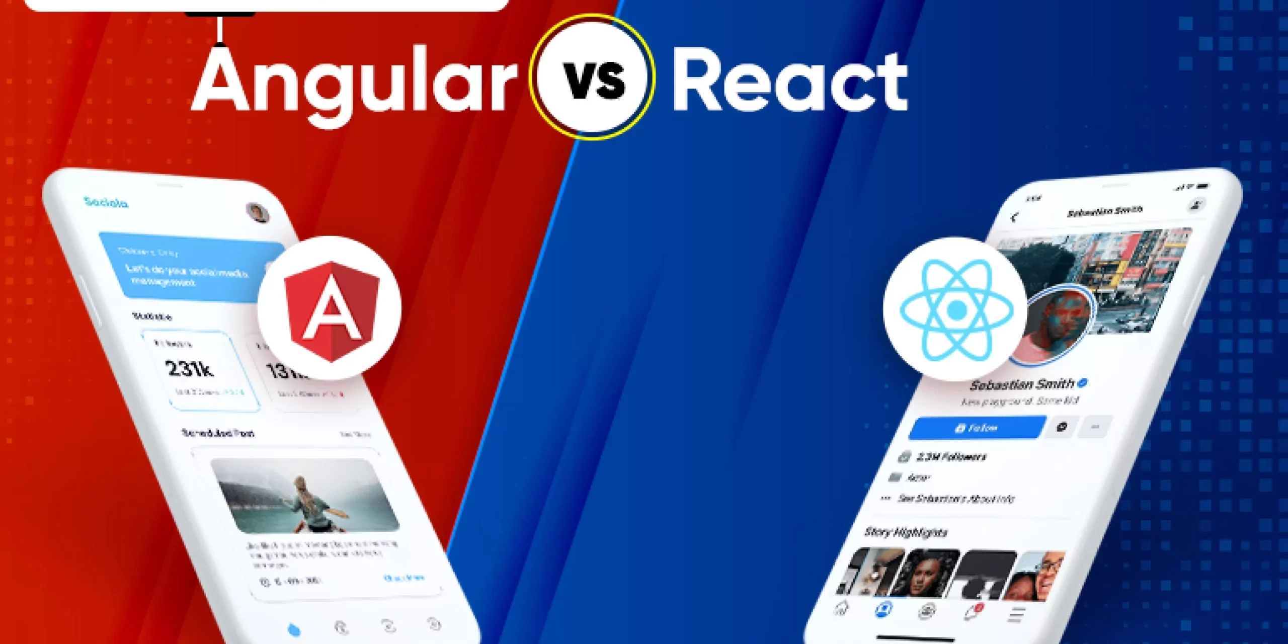 Which JavaScript Framework To Choose For Your Project In 2022- Angular vs React_Thum