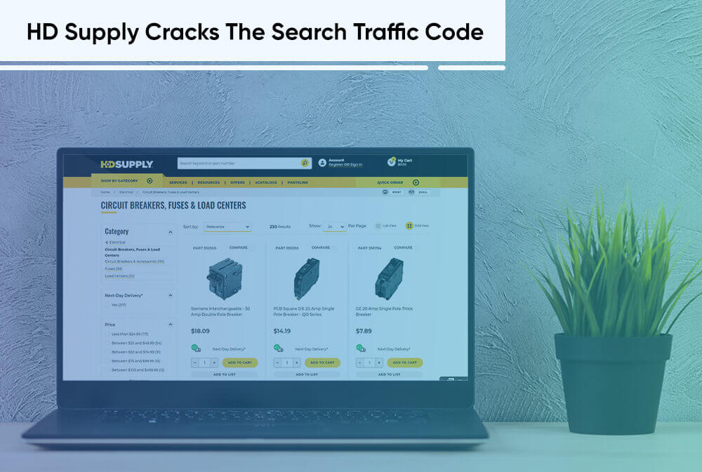 HD Supply Cracks The Search Traffic Code