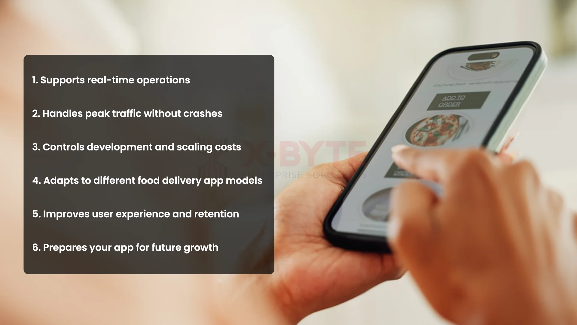 Why Food Delivery App Development Needs the Right Tech Stack?