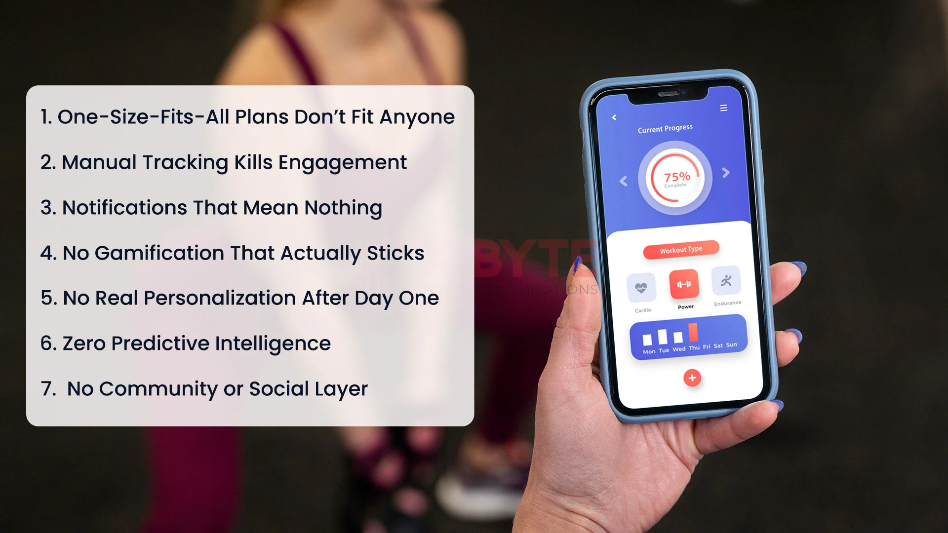 Why are traditional fitness apps failing?